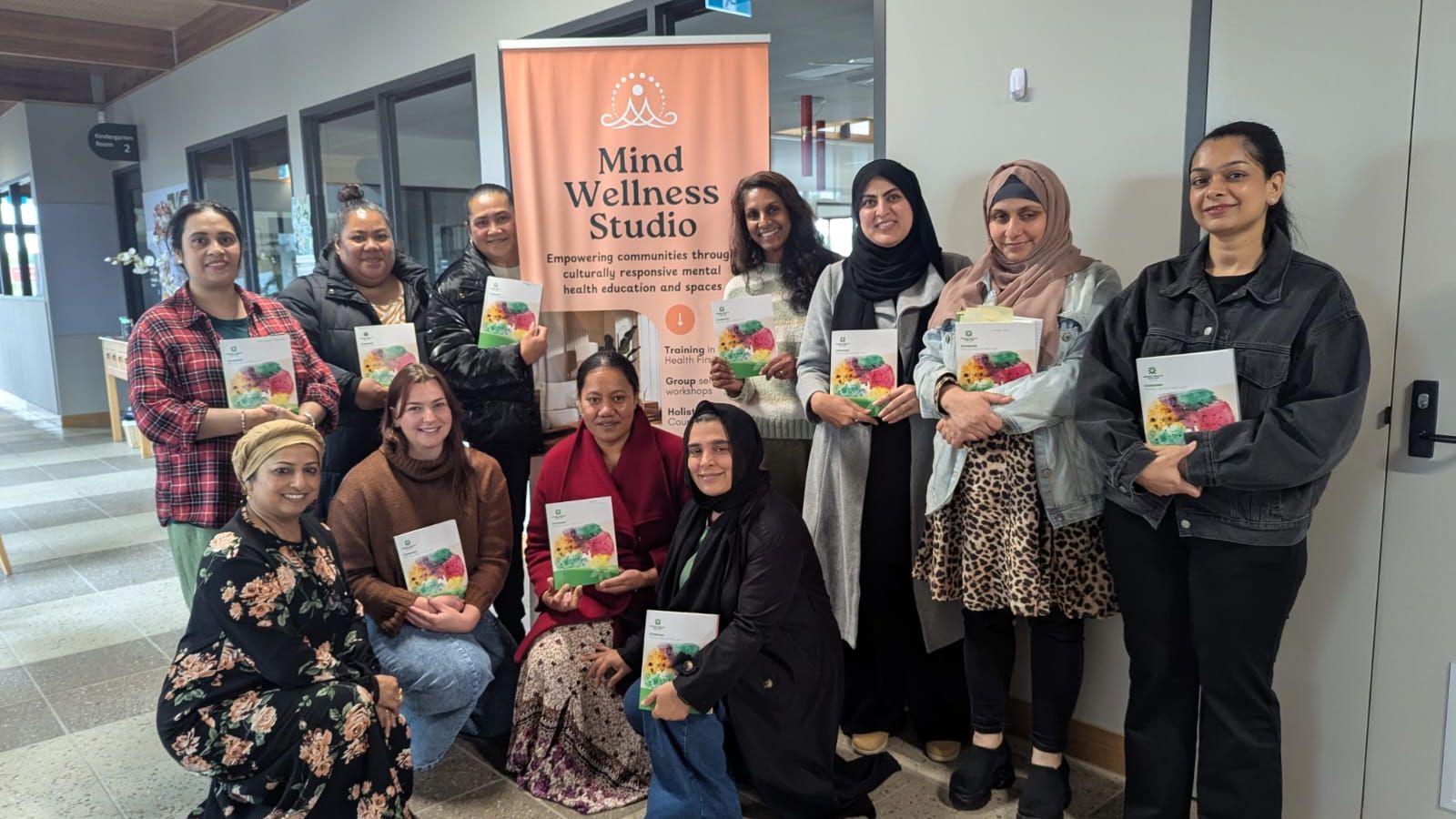 Mind Wellness Studio group with banner